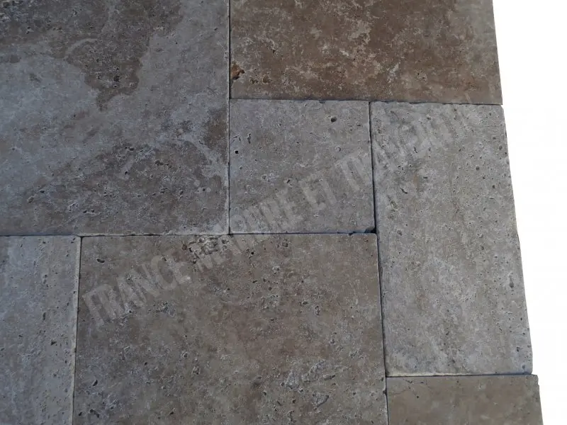 Travertin Walnut Big Opus Romain 2 cm 1'er Choix Antique  47 € HT - m² - 02.webp