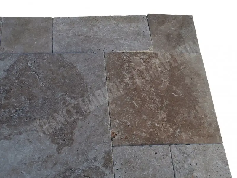 Travertin Walnut Big Opus Romain 2 cm 1'er Choix Antique  47 € HT - m² - 01.webp