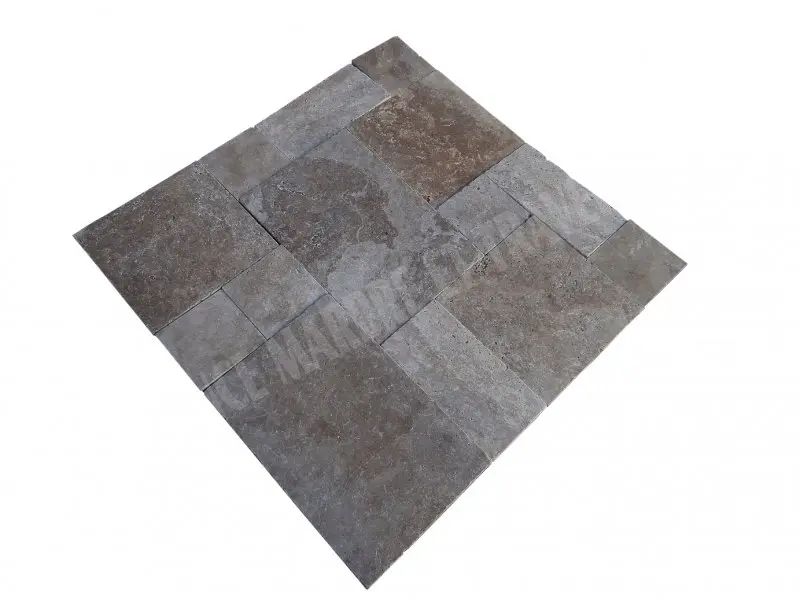 Travertin Walnut Big Opus Romain 2 cm 1'er Choix Antique  47 € HT - m² - 04.webp