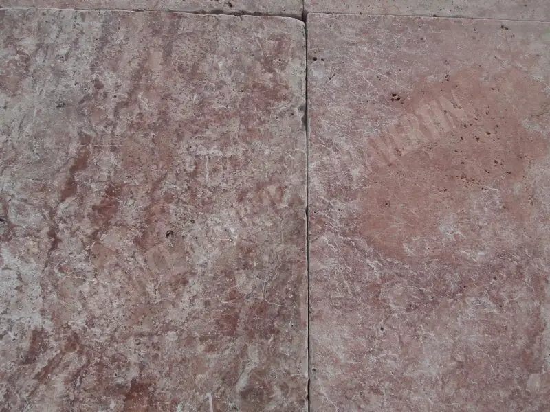 Travertin Rose Rouge 40,6x61x2 cm Antique 1'er Choix 49 € HT - m² - 03.webp