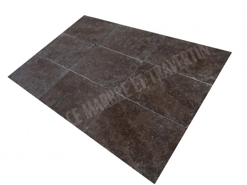 Travertin Noce Marron 40,6x61x2 cm Antique 1'er Choix 45 € HT - m² - 04.webp