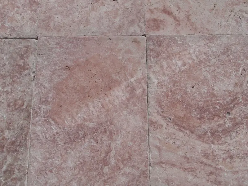 Travertin Rose Rouge 40,6x61x3 cm Antique 1'er Choix 52 € HT - m² - 03.webp