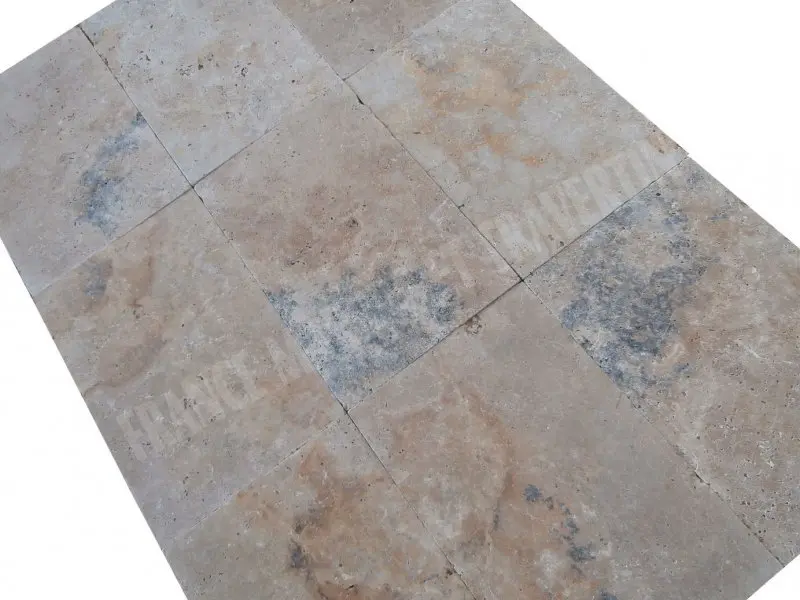 Travertin Rustique Gold 40,6x61x3 cm Antique 1'er choix 42 € HT - m² - 04.webp