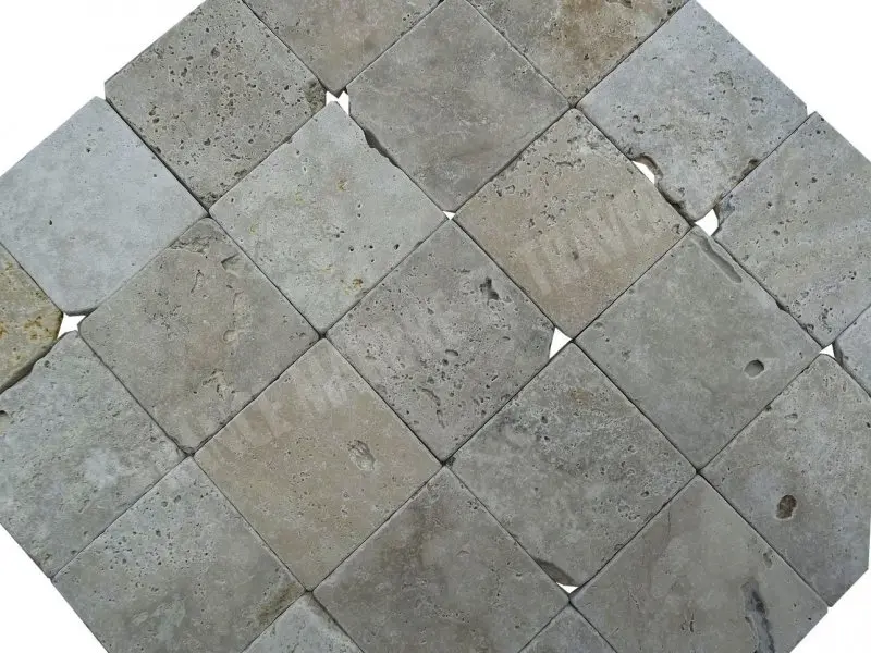 Travertin Classique Clair 20,3x20,3x1,2 cm Commercial Antique 24 € HT - m² - 02.webp