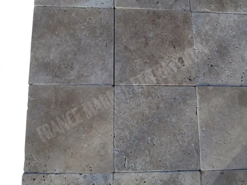 Travertin Walnut 20,3x20,3x2 cm Antique 1'er Choix  37 € HT - m² - 03.webp