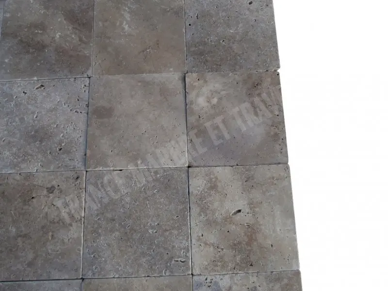 Travertin Walnut 20,3x20,3x2 cm Antique 1'er Choix  37 € HT - m² - 02.webp