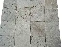 Travertin Classique Clair Pave 20,3x20,3x3 cm 1'er Choix Pavée Antique 40 € HT - m² - 03.webp