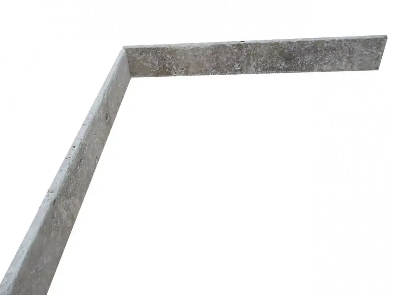 Travertin Classique Beige Plinthe 61x8x1,2 cm Antique Rustique 4 € HT - piéce - 03.webp