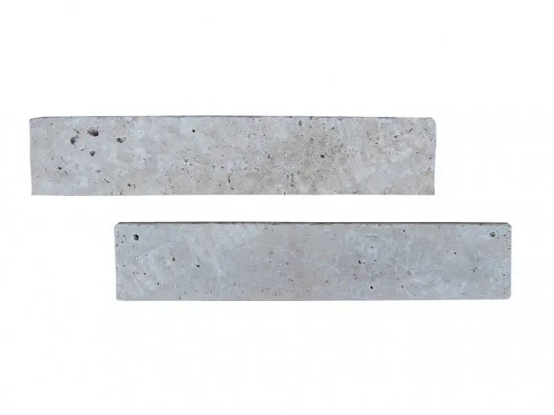Travertin Classique Clair Plinthe 40,6 x 8 Antique 1'er choix 4 € HT - piéce - 03.webp