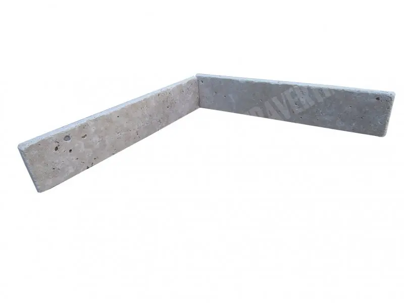 Travertin Classique Clair Plinthe 40,6 x 8 Antique 1'er choix 4 € HT - piéce - 04.webp