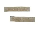 Travertin Classique Clair  Plinthes 40,6x8x1,2 cm Brossée 1'er Choix 4 € HT - piece - 01.webp