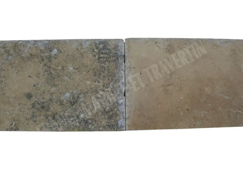 Travertin Classique  Plinthes 40,6x8x1,2 cm Brossée 1'er Choix 4 € HT - piece - 03.webp