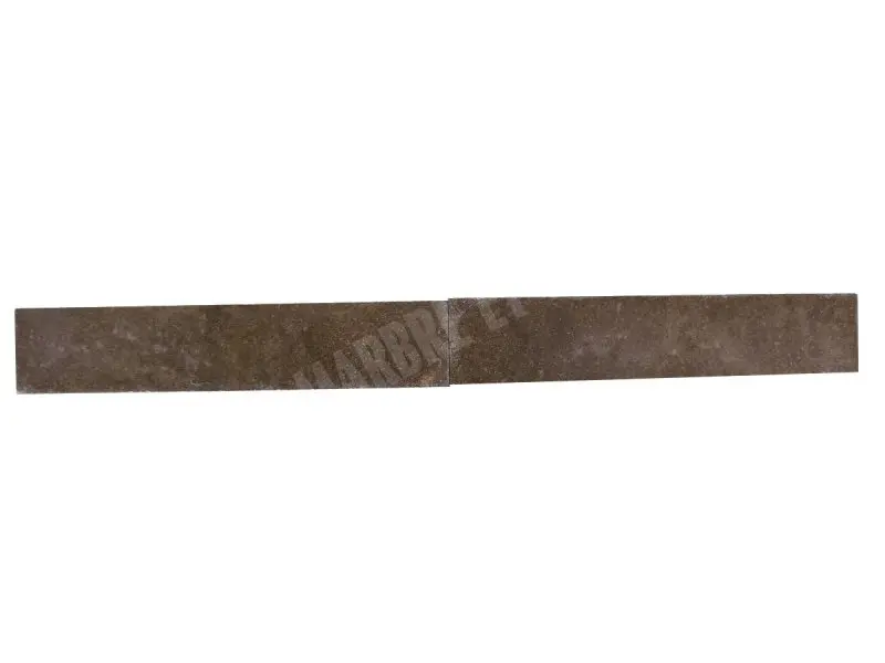 Travertin Noce Plinthes 40,6x8x1,2 cm Adoucie 1'er Choix 4 € HT - piece - 01.webp