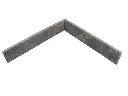Travertin Gris Plinthes 40,6x8x1,2 cm Adoucie 1'er Choix 4 € HT - piece - 03.webp