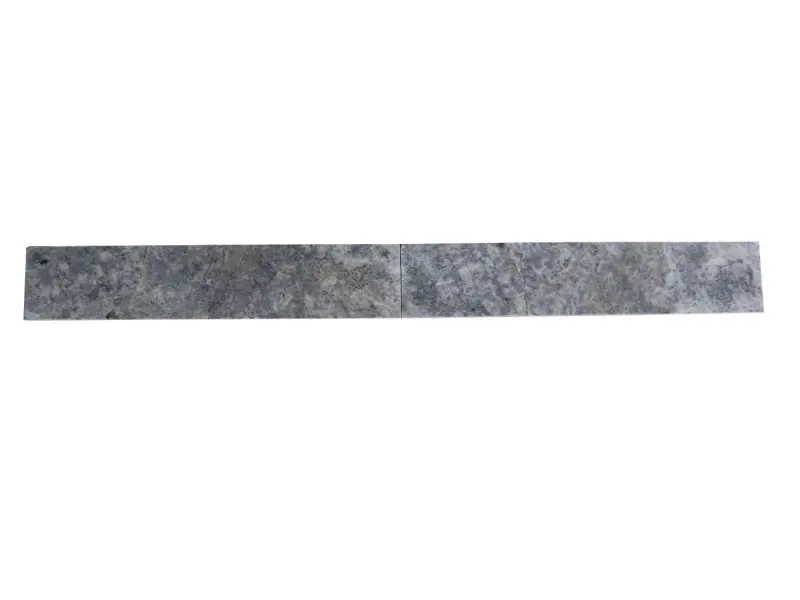 Travertin Gris Plinthes 40,6x8x1,2 cm Adoucie 1'er Choix 4 € HT - piece - 02.webp