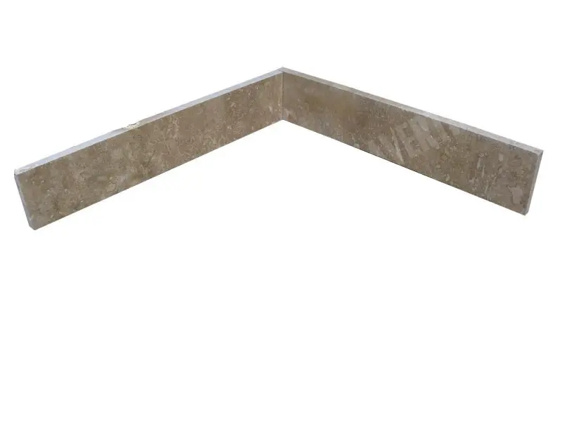 Travertin Classique Clair Plinthe 40,6x8x1,2 cm Adoucie 3 € HT - Piece - 02.webp
