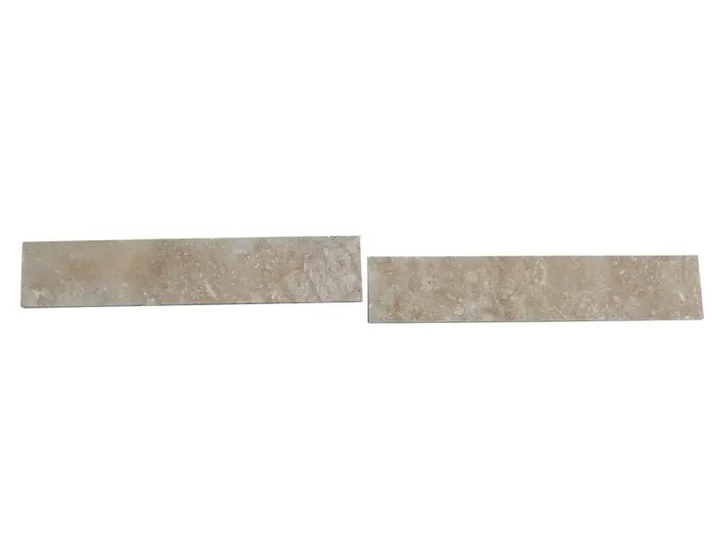 Travertin Classique Clair Plinthe 40,6x8x1,2 cm Adoucie 3 € HT - Piece - 03.webp