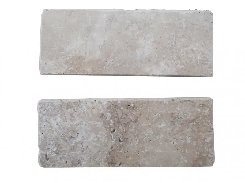 Travertin Classique Beige Plinthes 1'er choix Antique 20,3x8x1,2 cm 2 € HT - pièce - 01.webp