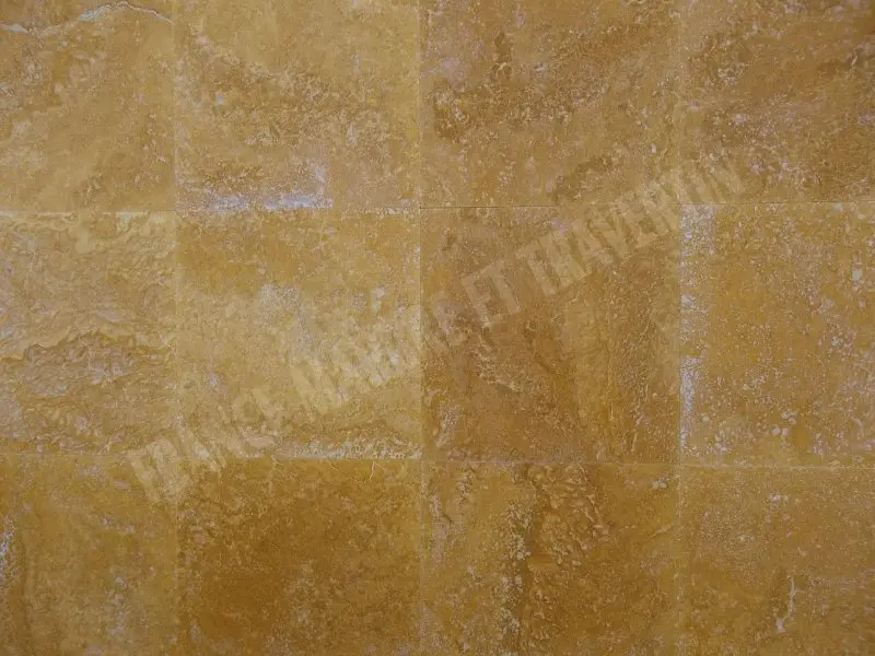Travertin Jaune 30,5x30,5x1 cm Adoucie 1'er Choix 39 € HT - m².webp