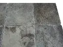 Travertin Gris 40,6x40,6x1,2 cm Rustique Brossée 32 € HT - m² - 04.webp