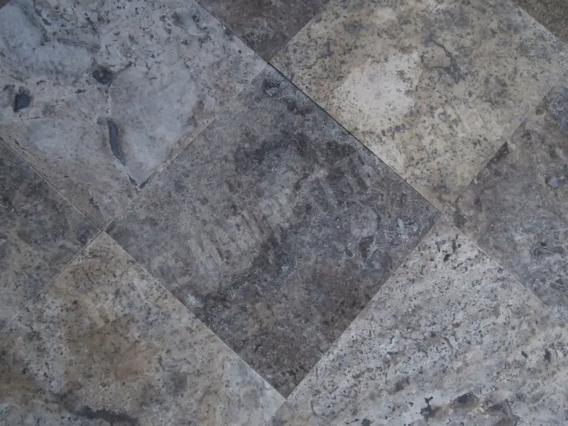 Travertin Gris 40,6x40,6x1,2 cm Adoucie 1'er Choix 39€HT-m²- 04.webp
