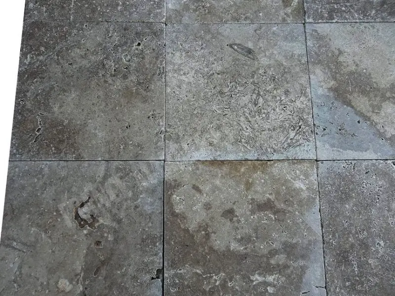 Travertin Walnut 40,6x40,6x3 cm Rustique Antique 35 € HT - m² - 01.webp