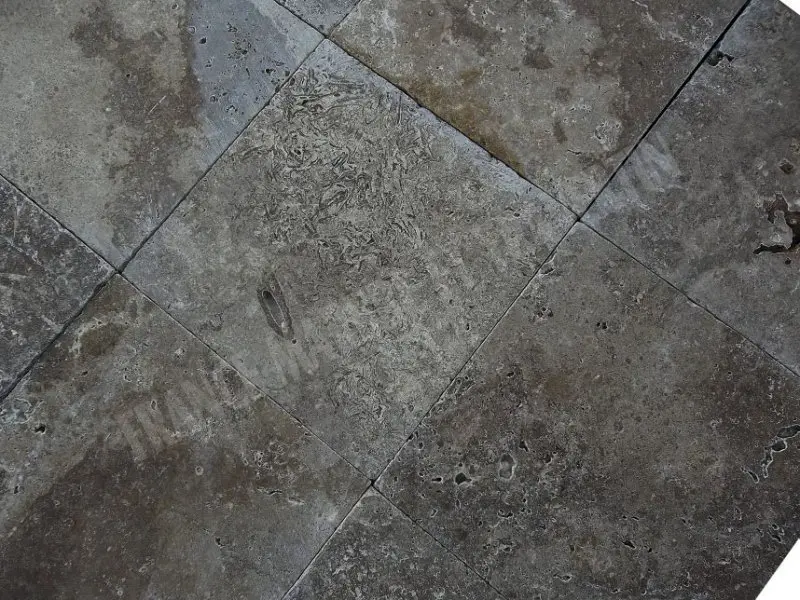 Travertin Walnut 40,6x40,6x3 cm Rustique Antique 35 € HT - m² - 03.webp