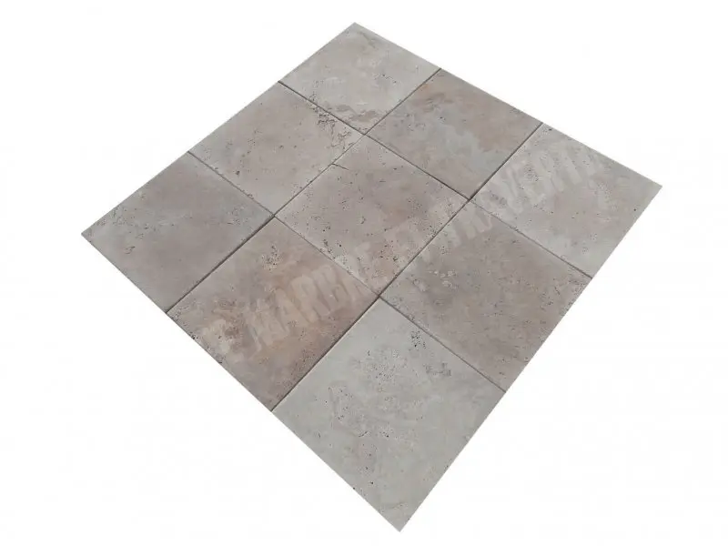 Travertin Classique Beige Brossée 45,7x45,7x1,2 cm 1'er Choix 26 € HT - m² - 04.webp