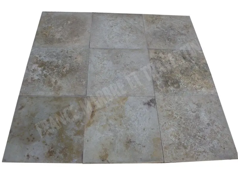 Travertin Classique 45,7x45,7x1,2 cm Adoucie Rustique 29 € HT - m² - 01.webp