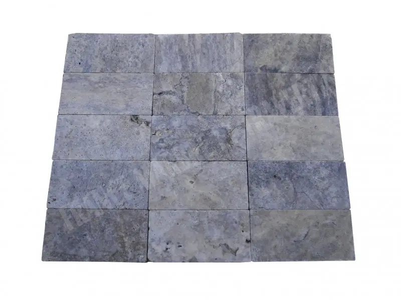 Travertin Gris Silver 20,3 x 40,6 x 1,2 cm Antique Rustique 35 € HT - m².webp