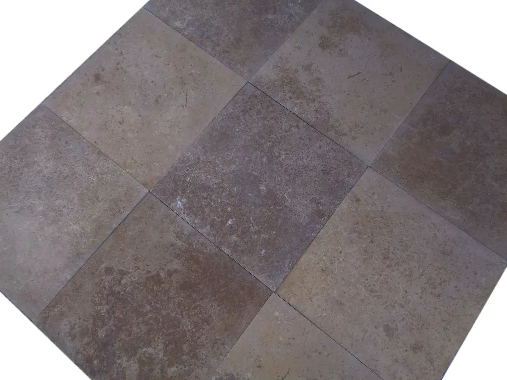 Travertin Noce 61x61x1,5 cm Adouci 1'er Choix 55 € HT - m² - 04.webp