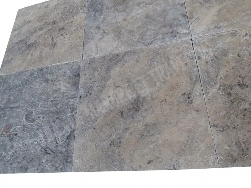 Travertin Gris Silver 61x61x2 cm Antique 1'er Choix  60 € HT - m²- 04.webp