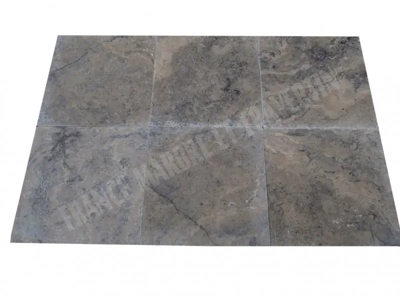 Travertin Gris Silver 61x61x3 cm Antique 1'er Choix 65 € HT - m².webp