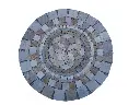 Travertin Mixte Rosaces Rond Diametre 78 cm Antique Rustique 99 € HT - piece - 01.webp