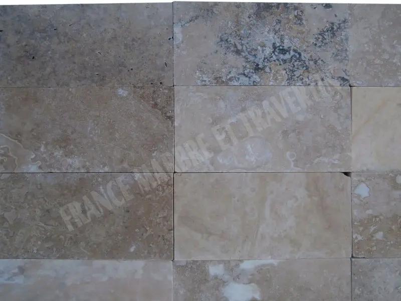 Travertin Classique 7,5x15x1cm Adoucie Rustique 22 € HT - m² - 02.webp