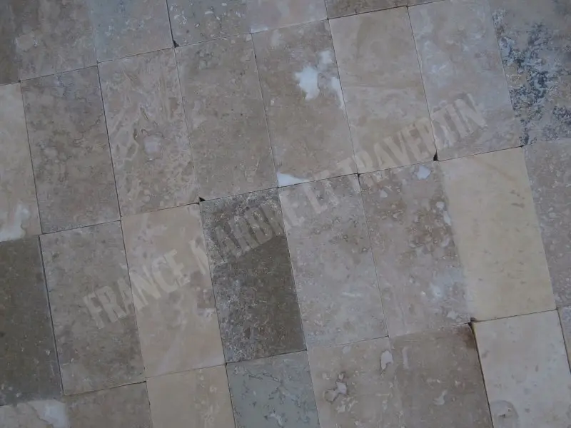 Travertin Classique 7,5x15x1cm Adoucie Rustique 22 € HT - m² - 04.webp