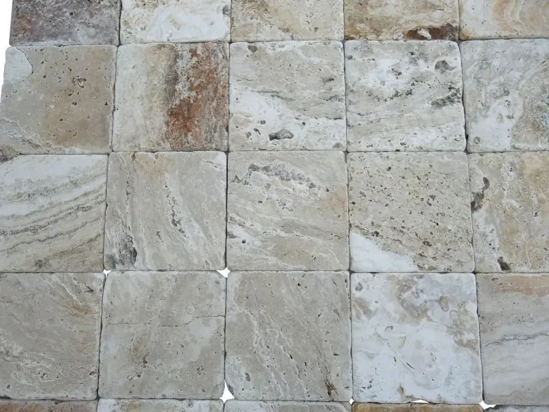 Travertin Leonardo 10x10x1 cm Antique Commercial 29 € HT - m² - 01.webp