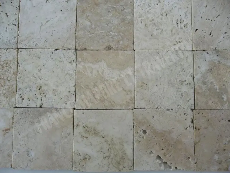 Travertin Ivoire 10x10x1 cm Antique Rustique 30 € HT - m² - 03.webp