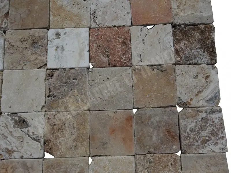 Travertin Valencia Scabas 10x10x1 cm Antique Commercial 27 € HT - m² - 01.webp