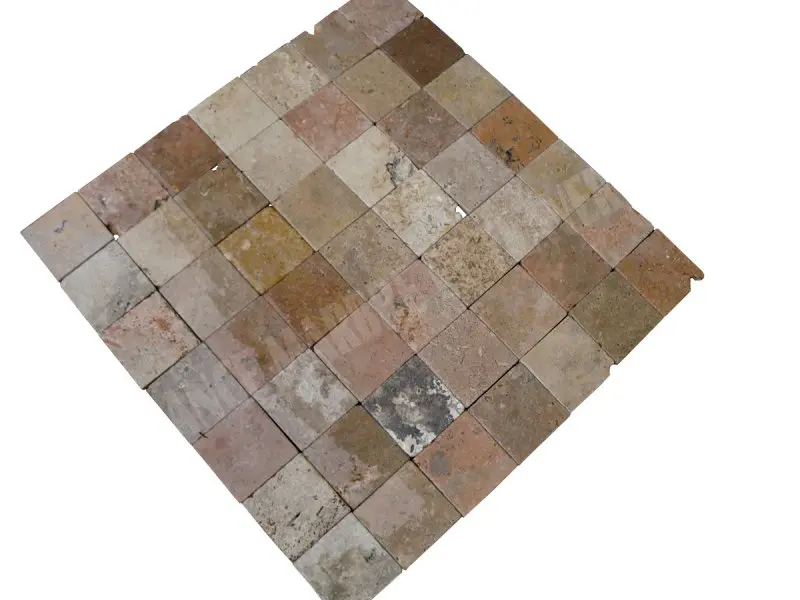 Travertin Mixte 10x10x1 cm Commercial Antique 24 € HT - m² - 04.webp