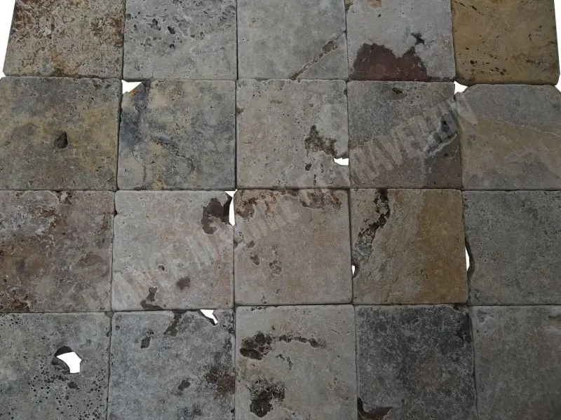 Travertin Carbien 10x10x1 cm Antique Commercial 29 € HT - m² - 04.webp