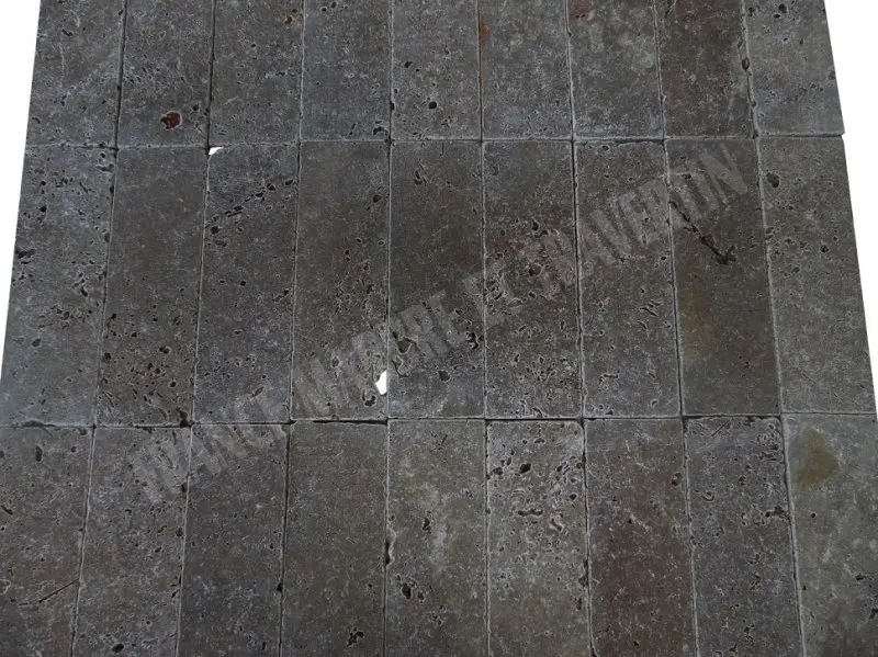 Travertin Noce 10x30,5x1 cm Rustique Antique 32 € HT - m² - 03.webp