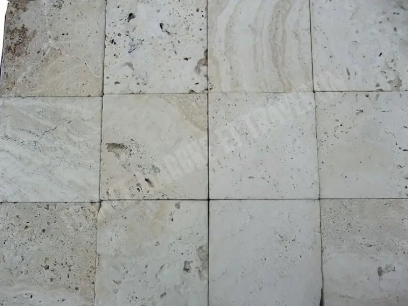 Travertin Ivoire 15x15x1 cm Antique Rustique 29 € HT - m² - 03.webp