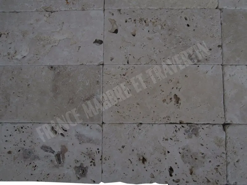 Travertin Classique Clair 15 x 30,5 cm Antique Rustique 29 € HT - m² - 03.webp