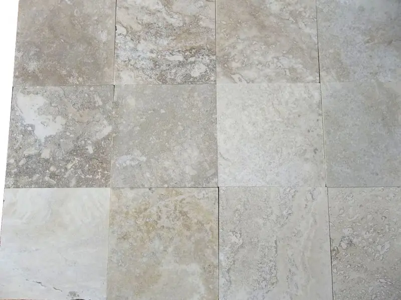 Travertin Classique 20x20x1 cm Rustique Adoucie 25 € HT - m² - 02.webp