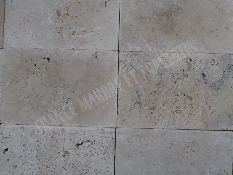 Travertin Classique Beige 20x30x1cm Antique Rustique 29 € HT - m² - 03.webp