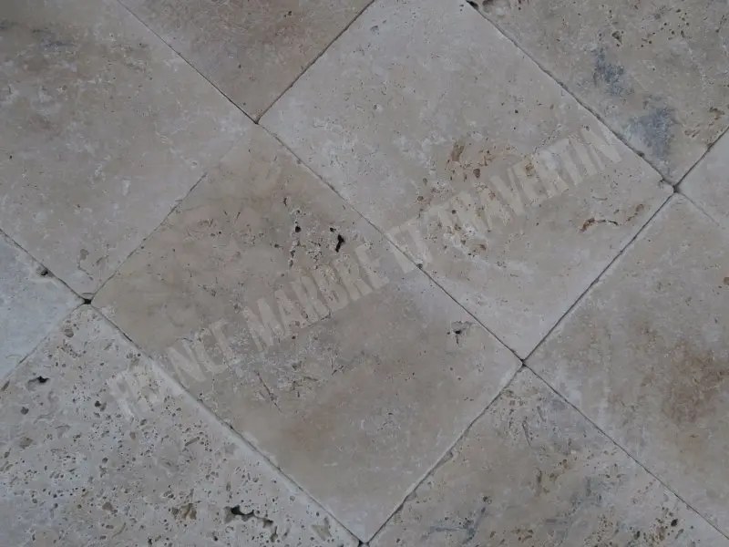 Travertin Classique Beige 20x30x1cm Antique Rustique 29 € HT - m² - 02.webp