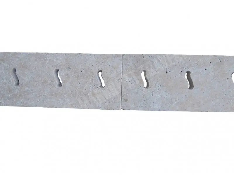 Travertin Classique Grille Serpent 12,5x50x3 cm Antique 17 € HT - piéce - 03.webp