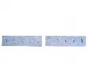 Travertin Classique Grille Serpent 12,5x50x3 cm Antique 17 € HT - piéce - 01.webp