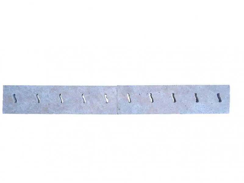 Travertin Classique Grille Serpent 12,5x50x3 cm Antique 17 € HT - piéce - 02.webp